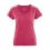 T-shirt breezy en coton bio et chanvre femme chili rouge