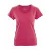 T-shirt breezy en coton bio et chanvre femme chili rouge