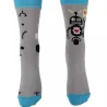 Chaussettes dépareillées pour garçon robot