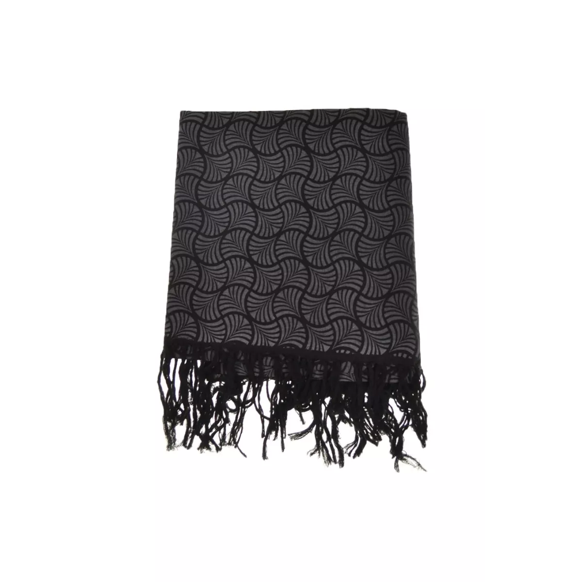 Écharpe mixte hypnotik noir et gris Écharpe mixte hypnotik noir et gris