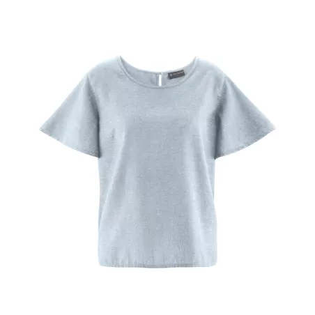 Top été femme coton bio et chanvre
