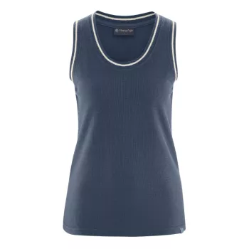 Débardeur Hempage bleu gris wintersky