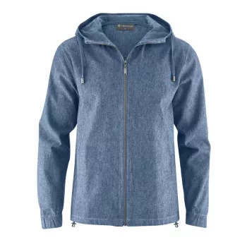 Sweat, veste zippée à capuche en chanvre et coton bio