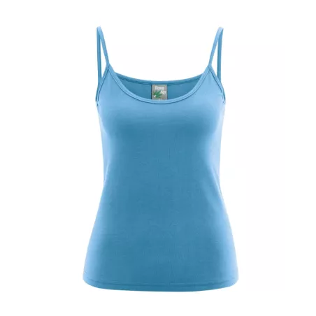Top moulant bretelles coton bio chanvre