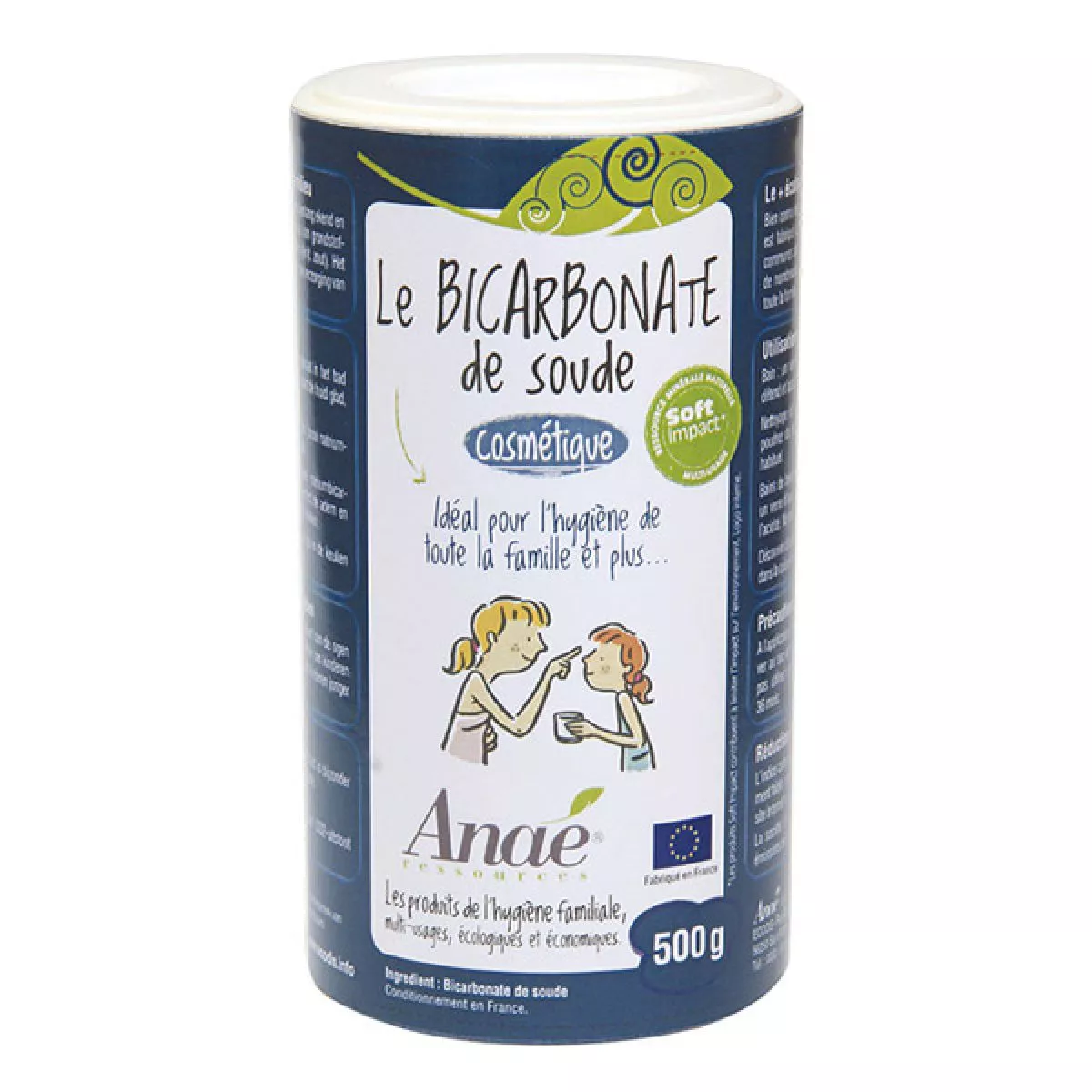 Bicarbonate de soude 500g cosmétique