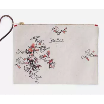 Trousse beige Constellation recto