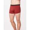 Boxer bio bleu orange bambou et coton bio