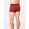 Boxer bio bleu orange bambou et coton bio
