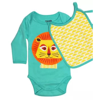 Body et bavoir mibo lion