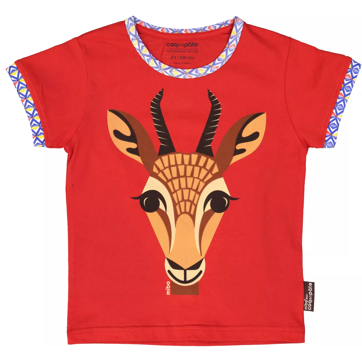 Tee shirt coton bio Gazelle