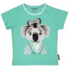 Tee shirt en coton bio et équitable imprimé Koala