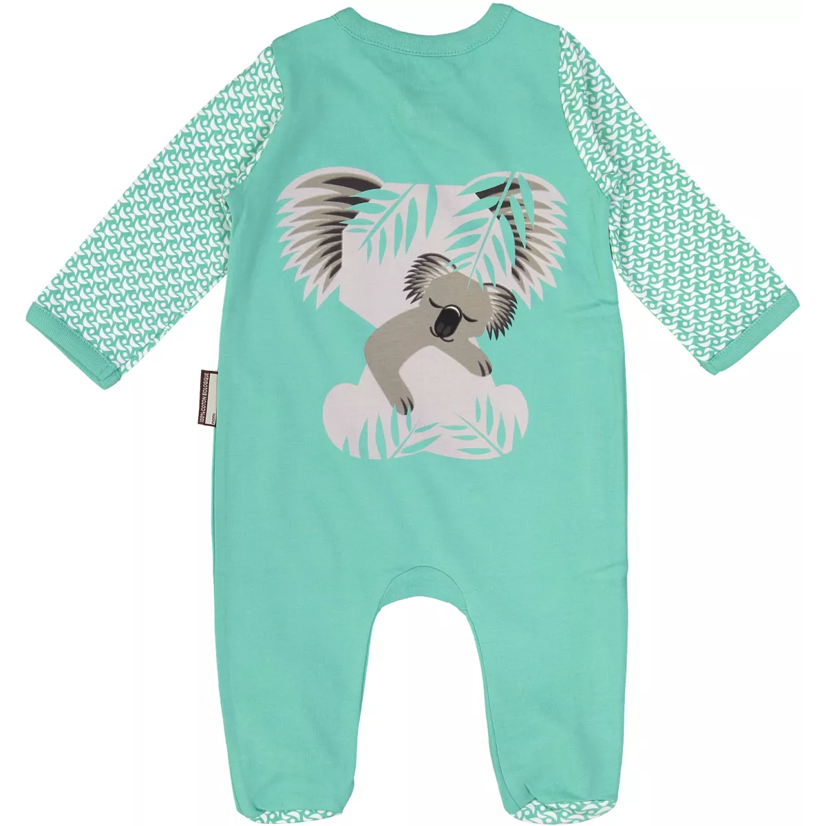 Pyjama en coton bio jade koala
