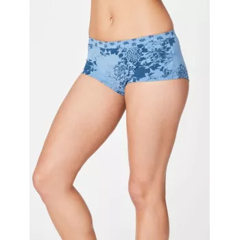 Slip bleu en bambou femme de la marque Thought