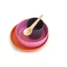 Set enfant bambino couleurs mandarine, prune, rose