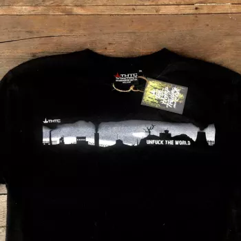 Tee shirtmarquer THTC unfuck the world