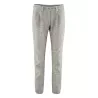 Pantalon femme mode bio gris clair nature