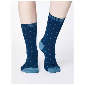 Chaussettes femme gouttes de pluie 