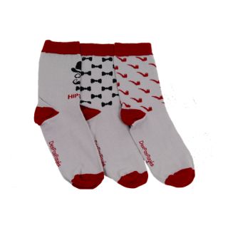 Chaussettes homme grises Hipster 