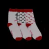 Chaussettes homme grises Hipster 