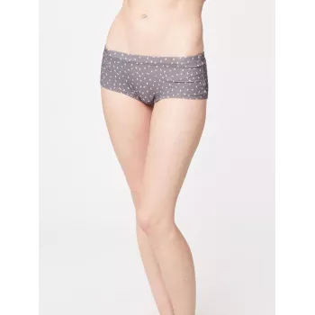 Culotte femme taupe en bambou et coton bio 