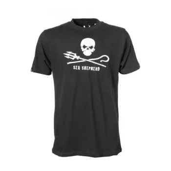 Tee shirt noir homme Hoodlamb pour Shepherd