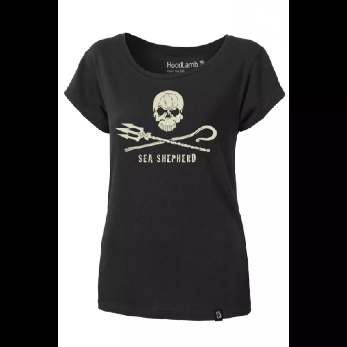 Tee shirt gris femme Sea Shepherd