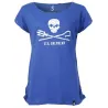 Tee shirt bleu en chanvre femme Sea Shepherd