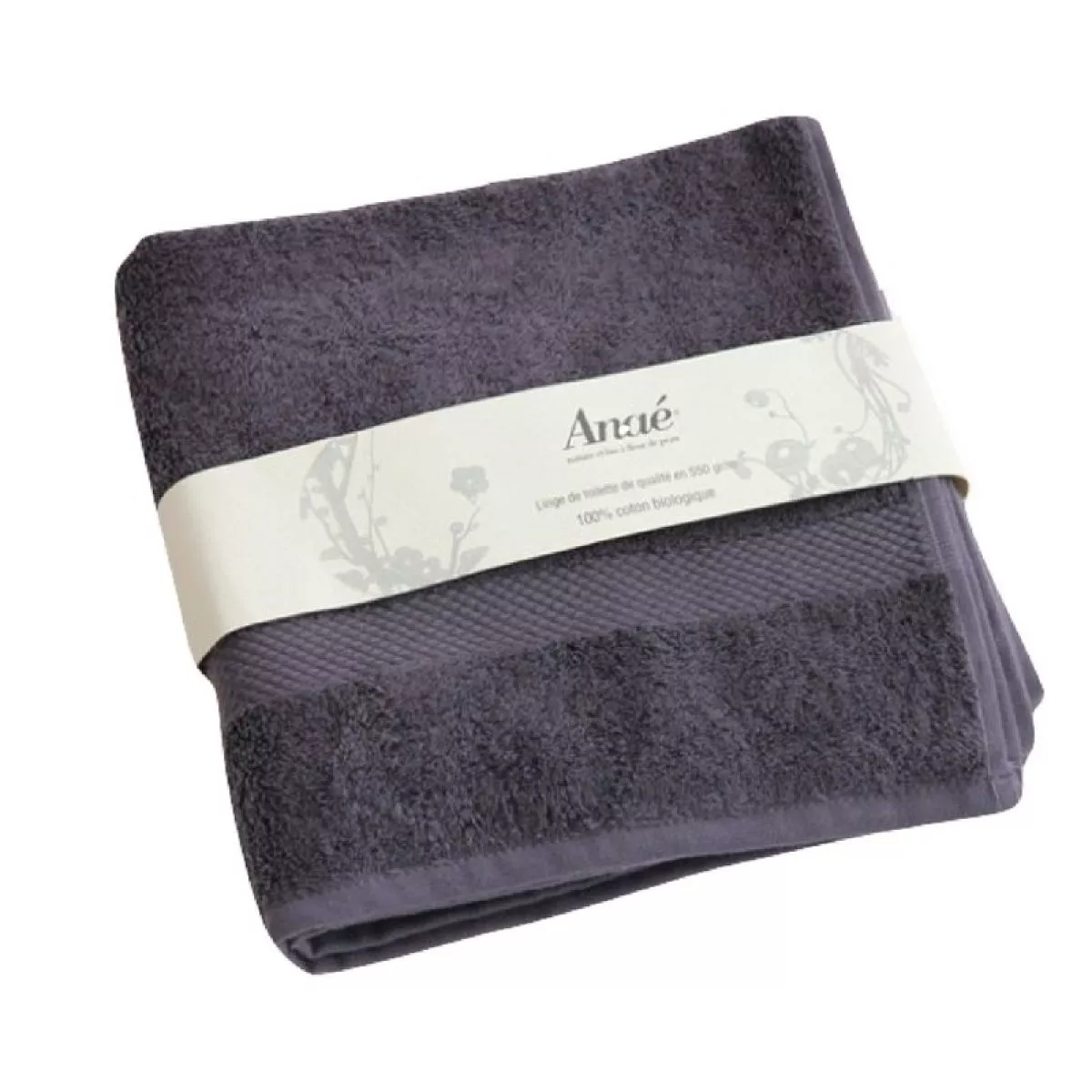 Drap de bain prune Drap de bain prune