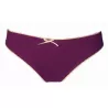 Slip couleur prune femme Peau Éthique