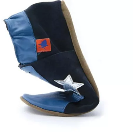 Chaussons adultes Retro marine