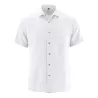 Chemise bio manches courtes blanche