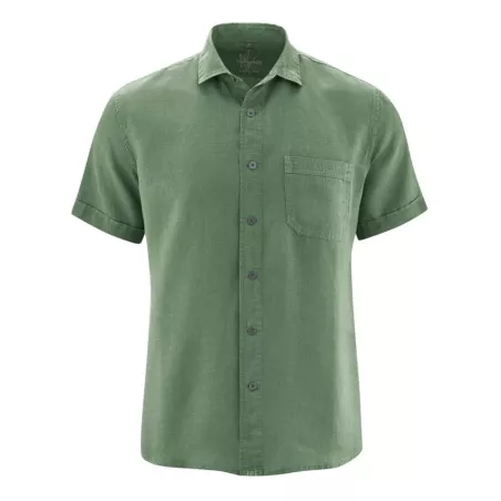Chemise bio manches courtes