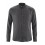 Chemise bio manches longues anthracite