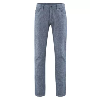 Pantalon bio 5 poches, coupe droite