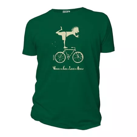 Tee shirt coton bio vélo
