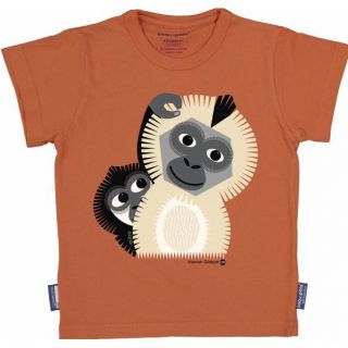 T-shirt coton bio gibbon