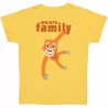 T-shirt coton bio orang-outan dos