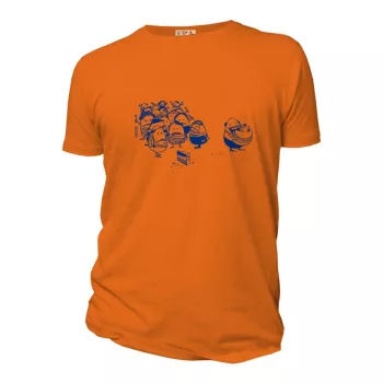 Tee-shirt  Bio Homme "la part du gâteau"