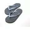 Tongs écologiques femme grey polkadot grey Bali