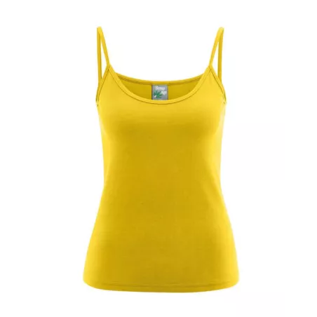 Top moulant bretelles coton bio chanvre