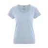 + de 20 couleurs au choix, t-shirt breezy en coton bio et chanvre femme gris clear