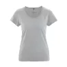 + de 20 couleurs au choix, t-shirt breezy en coton bio et chanvre femme gris taupe