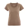 + de 20 couleurs au choix, t-shirt breezy en coton bio et chanvre femme noisette