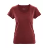 + de 20 couleurs au choix, t-shirt breezy en coton bio et chanvre femme brique