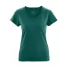 + de 20 couleurs au choix, t-shirt breezy en coton bio et chanvre femme vert spruc