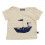 T-shirt Bio Bébé "marin & son chien"