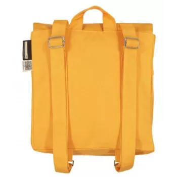 Sac à dos écologique pour la maternelle orange avec imprimé crocodile