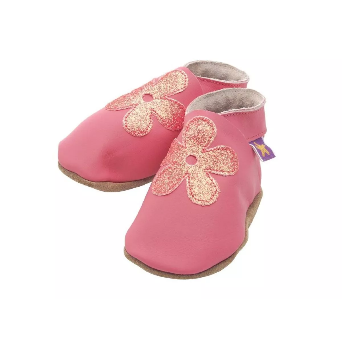 Chaussons Starchild Blossom pink glitter