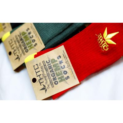 chaussettes chanvre et coton bio colorées
