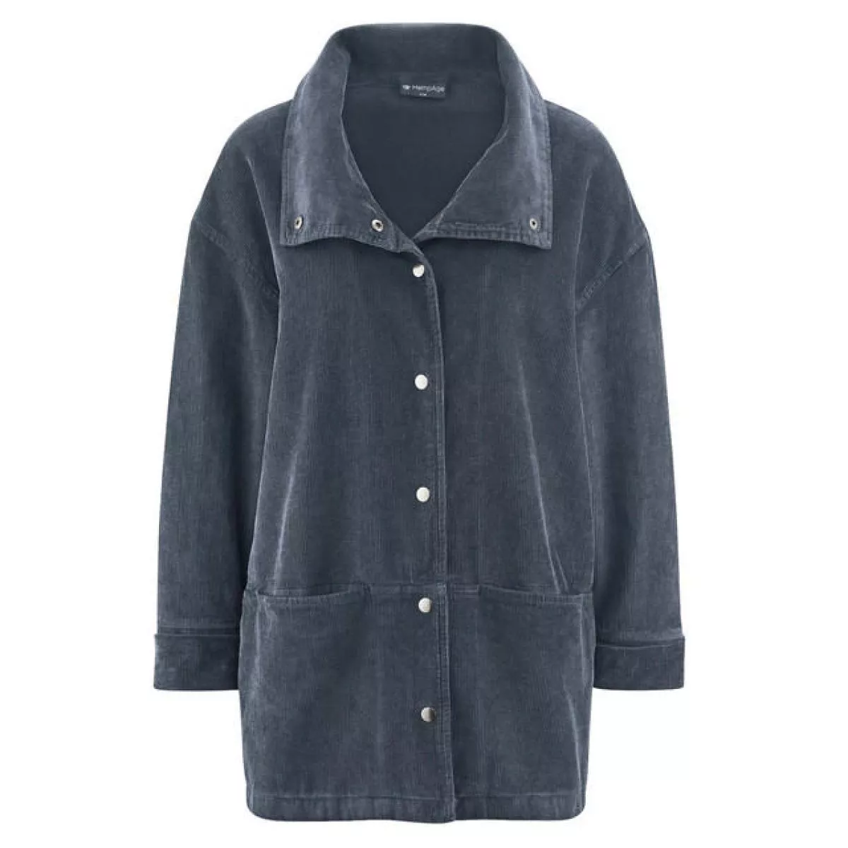 Veste femme en chanvre et coton bio noir